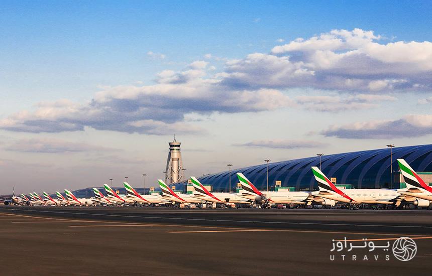 عکس فرودگاه بین المللی دبی